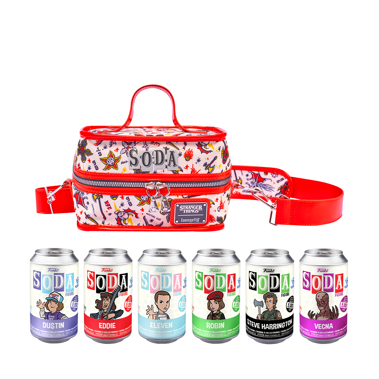 Vinyl SODA Stranger Things 6-Pack with Cooler - Image 3
