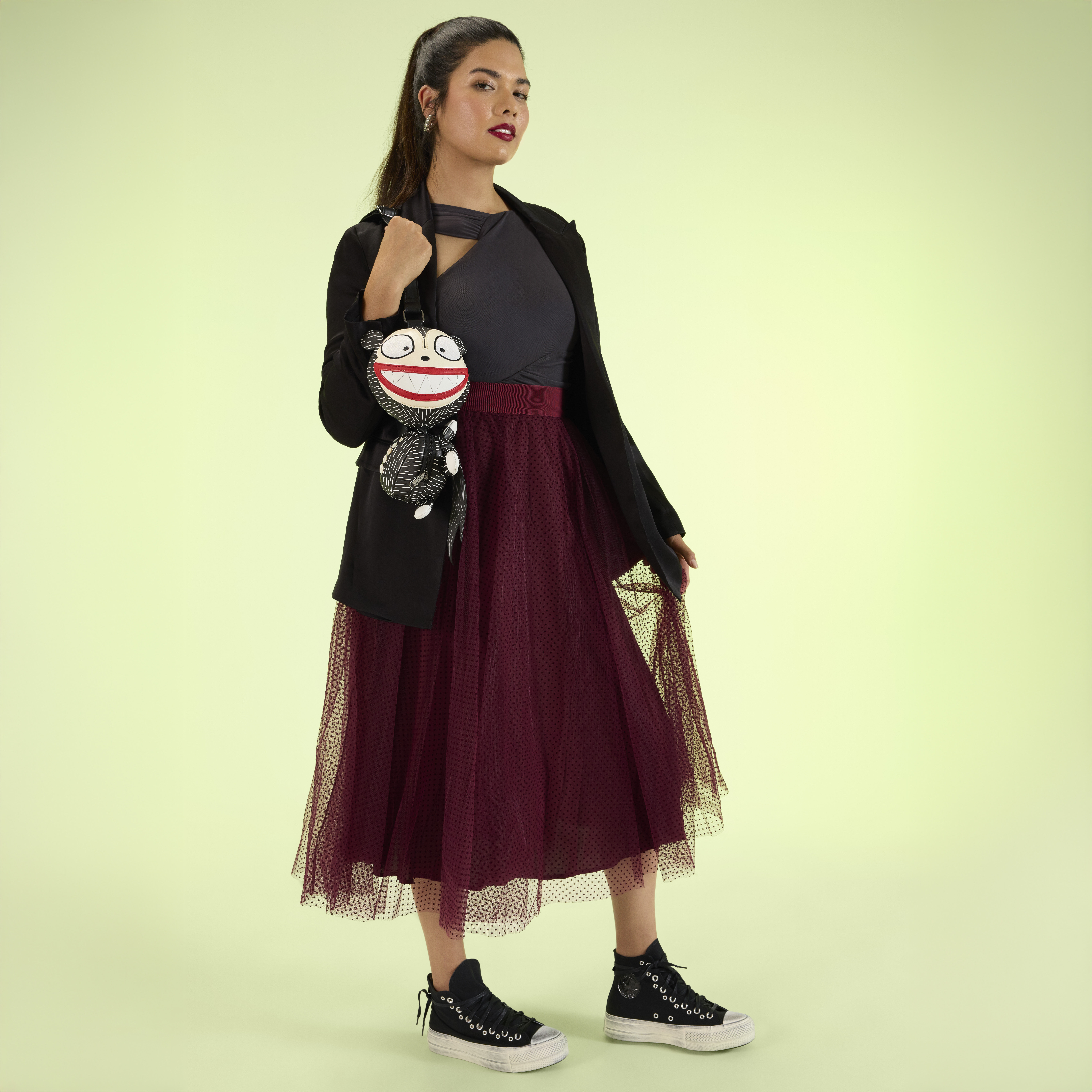 NYCC Limited Edition The Nightmare Before Christmas Vampire Teddy Cosplay Crossbody Bag - Image 3