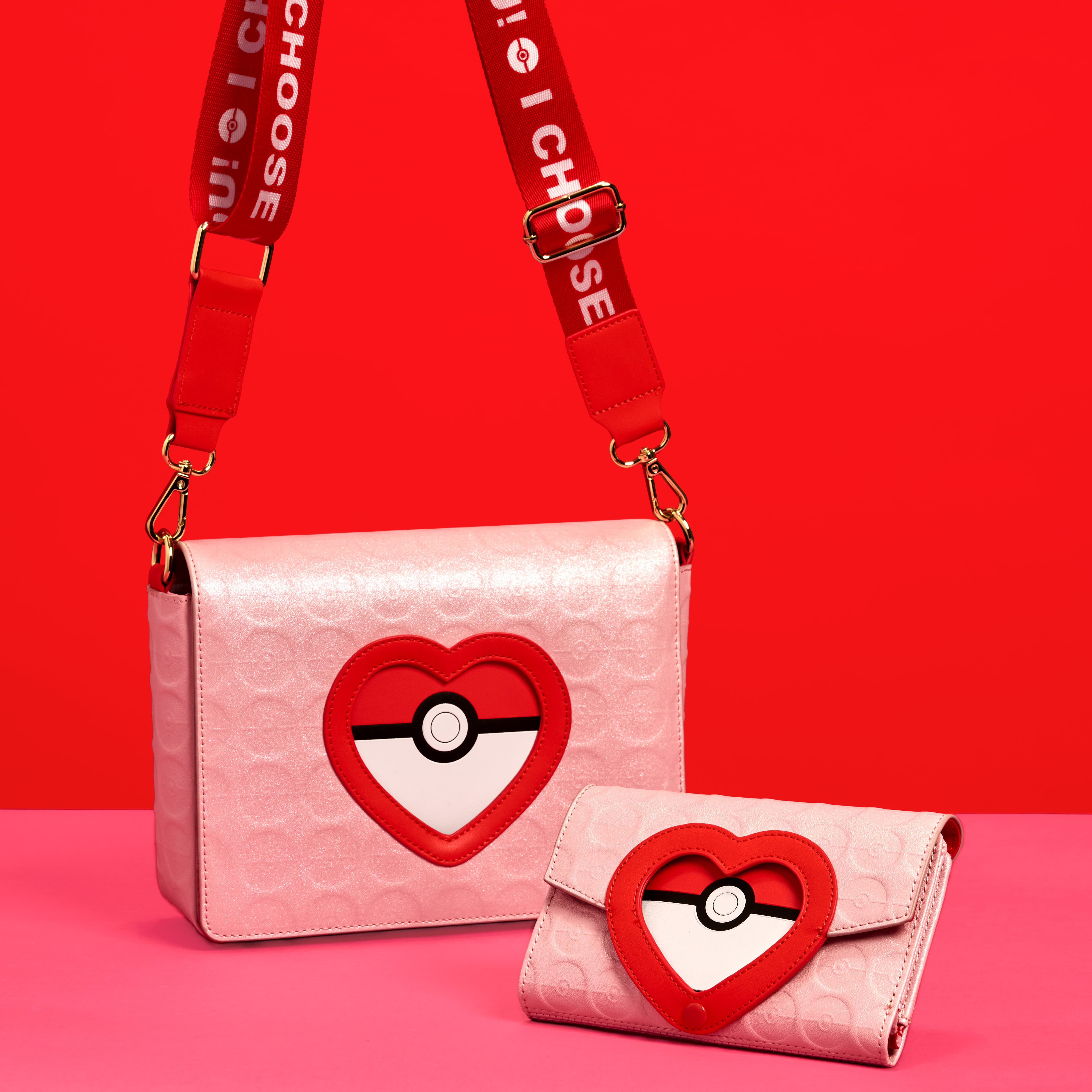 Pokémon Exclusive I Choose You Hearts Crossbody Bag - Image 3