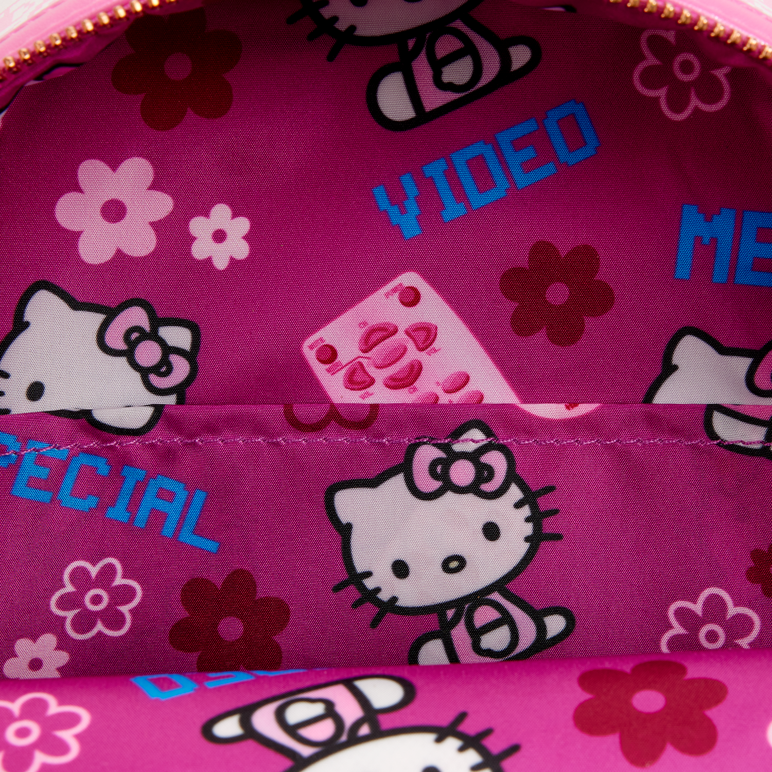 Sanrio Exclusive Hello Kitty Vintage TV Lenticular Mini Backpack with Coin Bag - Image 8